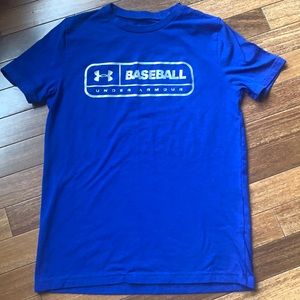 Under Armour boys medium baseball t-shirt